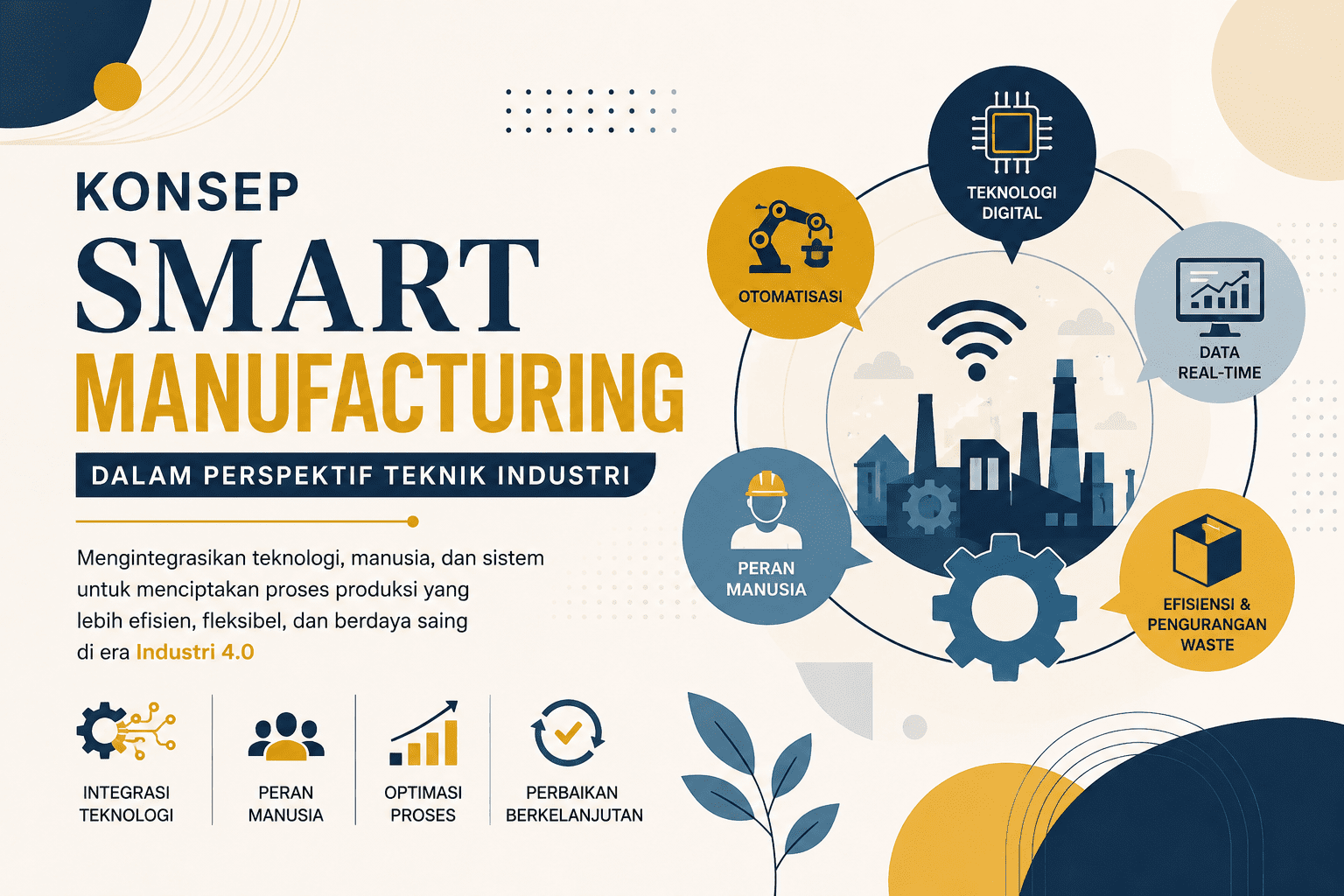 Konsep Smart Manufacturing dalam Perspektif Teknik Industri
